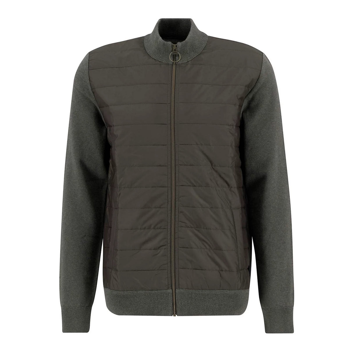 Orvis Barbour® Essential Carn Baffle Zip-Through Knitted Sweater
