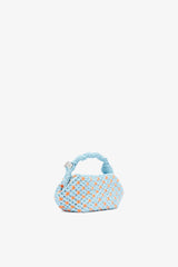GANNI For Sale Summer Song Mini Bou Bag in Braided Blue