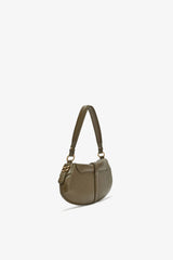 GANNI Hot Sale Military Olive B-Kat Bag in Green