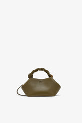 GANNI Discount Military Olive Small Bou Bag in Green