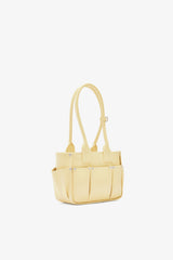 GANNI Outlet Yellow Cream Small Posy Bag in Yellow