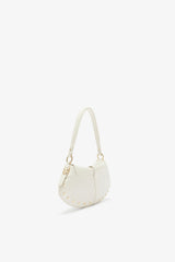 GANNI New Egret B-Kat Bag Studs in White