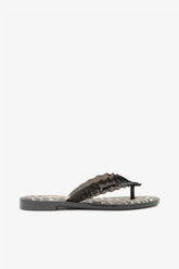 GANNI Online Melissa Flip Flop in Leopard
