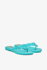 GANNI Discount Melissa Flip Flop in Blue