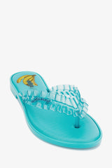 GANNI Discount Melissa Flip Flop in Blue