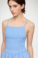 GANNI For Sale Dress in Blue Poplin