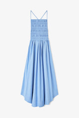 GANNI For Sale Dress in Blue Poplin