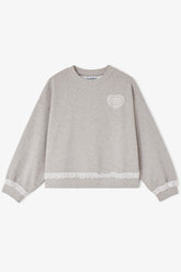 GANNI us Sweatshirt in Grey Isoli