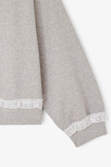 GANNI us Sweatshirt in Grey Isoli