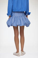 GANNI us Skirt in Blue Stripes