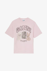 GANNI New T-shirt with Animals
