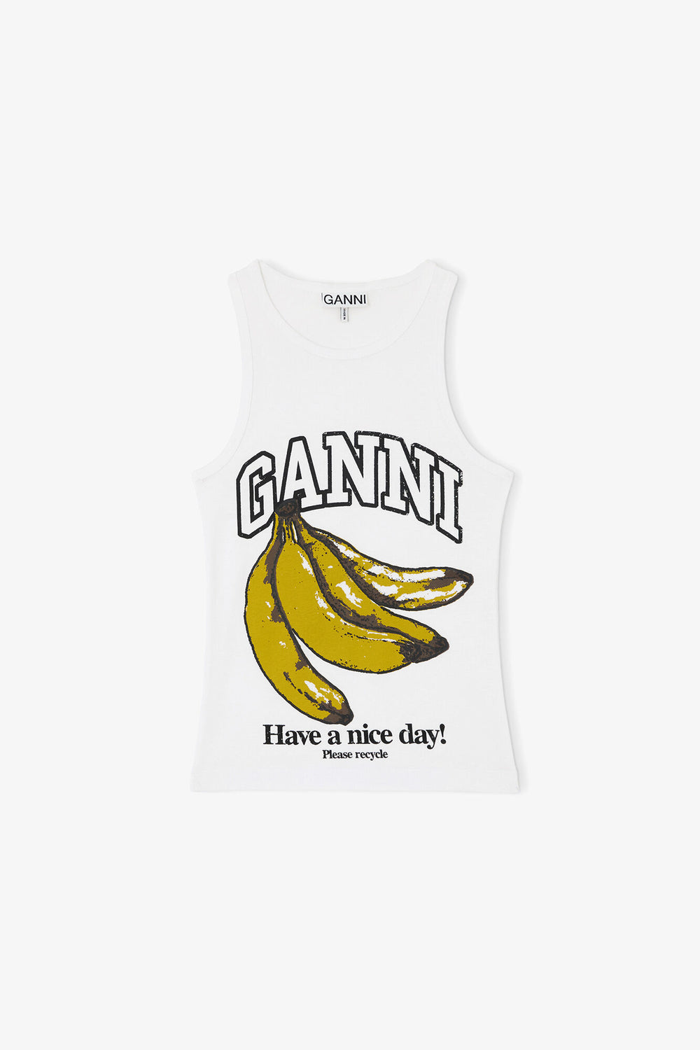 GANNI Hot Sale Tank Top with Banana