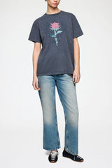 GANNI Sale T-shirt with Rose