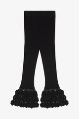 GANNI Online Pants in Cotton Crochet
