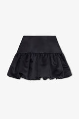 GANNI Discount Skirt in Black Satin