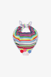 GANNI Hot Sale Scarf in Striped Crochet