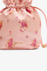 GANNI Online Shrimp Pouch in Printed Nylon