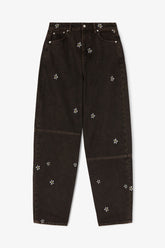 GANNI Discount Stary Daisy Duck Jeans