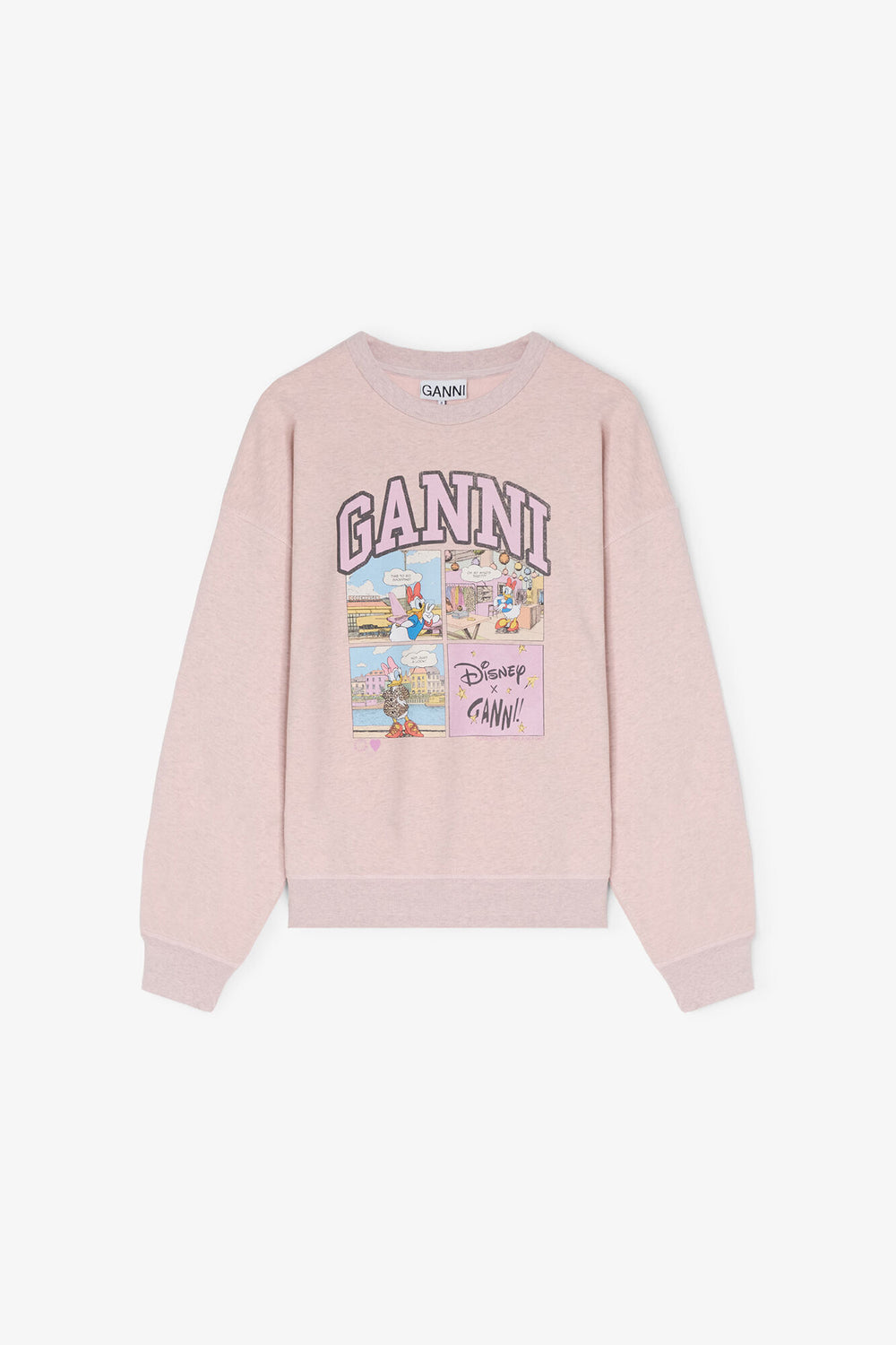 GANNI us Daisy Duck Pink Comic Sweatshirt