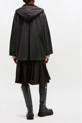 GANNI On Sale Waxed Jacket in Green