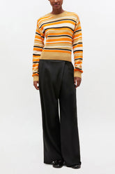 GANNI For Sale Black Cross-over Pants