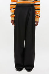 GANNI For Sale Black Cross-over Pants