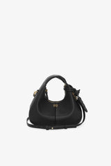 GANNI New Black Black Mini Hobo Bag