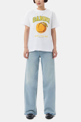 GANNI For Sale Relaxed Peach T-shirt