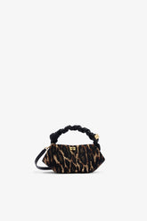 GANNI For Sale Antique Bronze Metallic Cloque Mini Bou Bag
