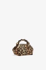 GANNI Outlet Leopard Leopard Small Bou Bag