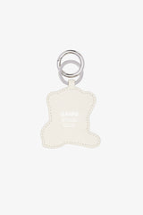 GANNI On Sale Egret Baby Leo Keyring