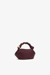 GANNI Sale Port Royale Mini Bou Bag in Burgundy