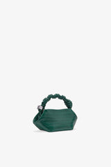 GANNI Online Pineneedle Green Croco Patent Mini Bou Bag