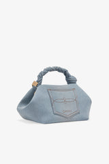 GANNI Sale Faded Denim Denim Small Bou Bag