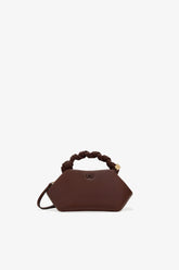 GANNI Sale Chocolate Fondant Brown Small Bou Bag