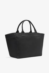 GANNI Discount Black Black XXL Banana Print Tote