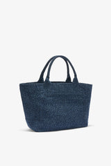 GANNI For Sale Rinse Denim Medium Bear Tote