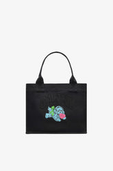 GANNI Discount Phantom Black Puppy Large Tote