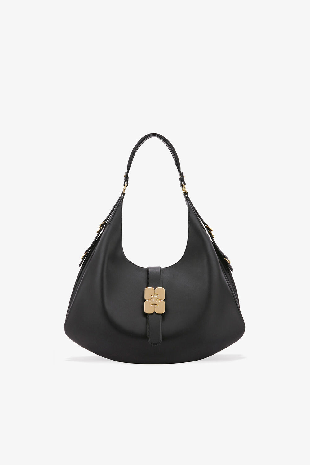 GANNI Outlet Black Black Large Kat Bag