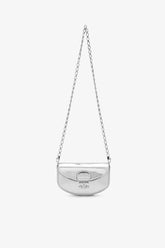 GANNI us Silver Silver Apo-G Wallet On Chain