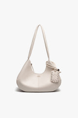 GANNI Sale Egret Ivory Medium Hobo Bag