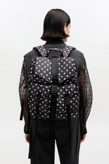 GANNI Discount Black Dots Re-Tech Backpack