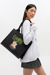 GANNI Outlet Pony Printed Large Tote