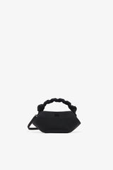 GANNI New Black Black Grained Mini Bou Bag