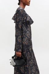 GANNI New Black Black Grained Mini Bou Bag