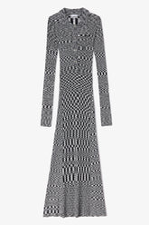 GANNI For Sale Polo Dress in Spacedyed Knit