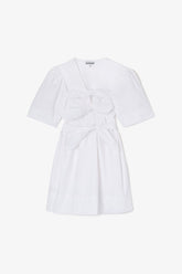 GANNI New Cotton Mini Dress