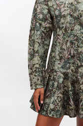 GANNI Sale Tapestry Floral Shirt Dress