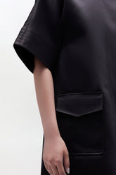 GANNI For Sale Black Kimono Dress