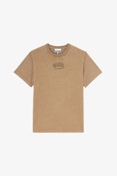 GANNI Outlet Essentials Tee with Washed Effect